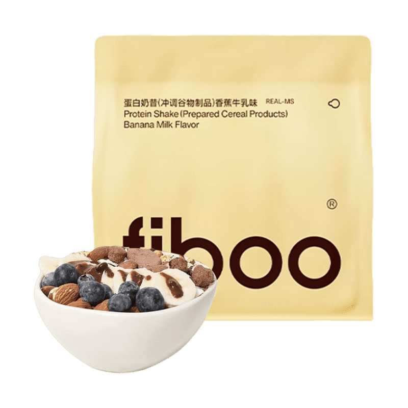 FIBOO Protein Shake #Banana Milk 400 그램