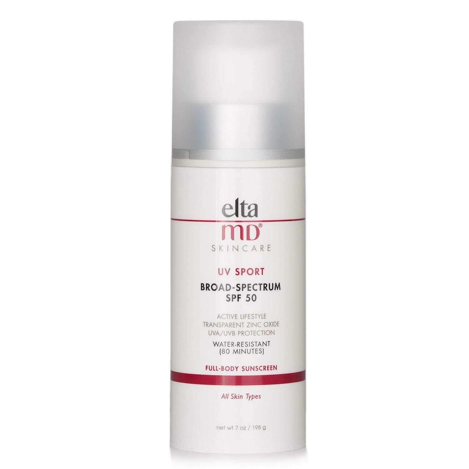 EltaMD UV Sport Water-Resistant Full-Body Sunscreen SPF 50  198g/7oz 198 グラム