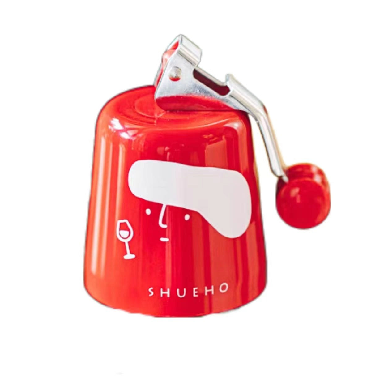 Wine Bottle Stopper Champagne Bottle Cap Seal Universal Bottle Stopper-Red 1 개