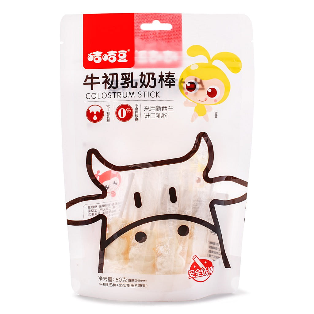 JIJIDOU 밀크 롤리팝 오리지날 60 그램*32 팩