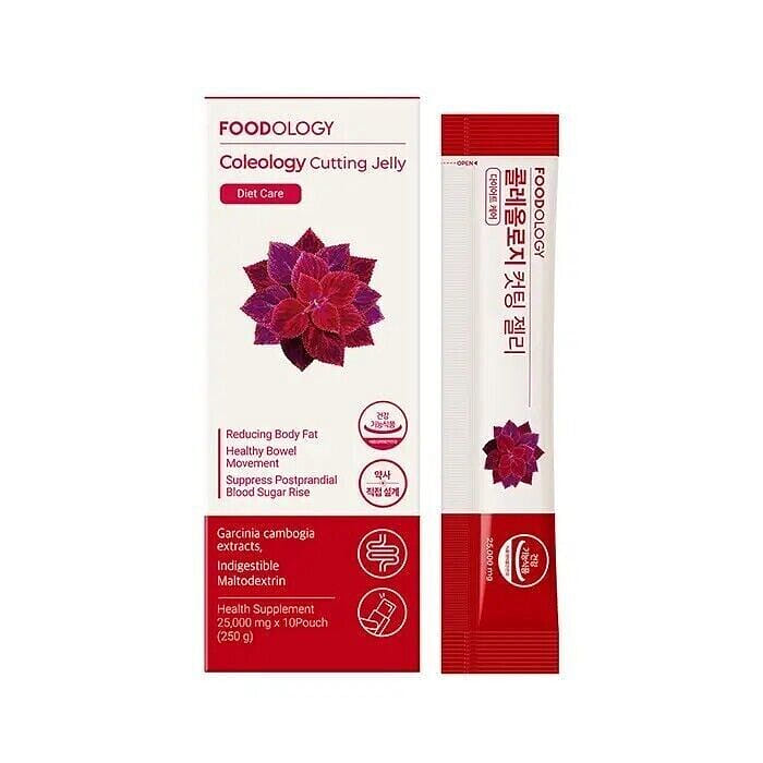 FOODOLOGY Coleology Cutting Jelly 10ea 1 개