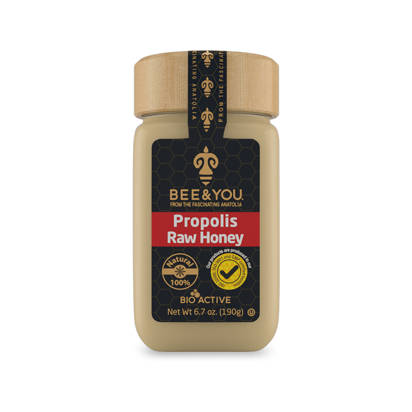Raw Honey + Propolis Mix Superfood 190 그램