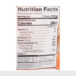 Haldiram Gobi Paratha (Cauliflower Bread), Frozen 400 g