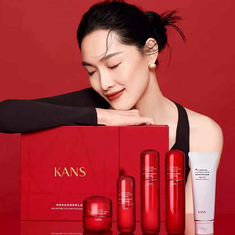 ずっと気になってた KANS Skincare Firming anti-wrinkle gift box - Weee! フェイスクリーム