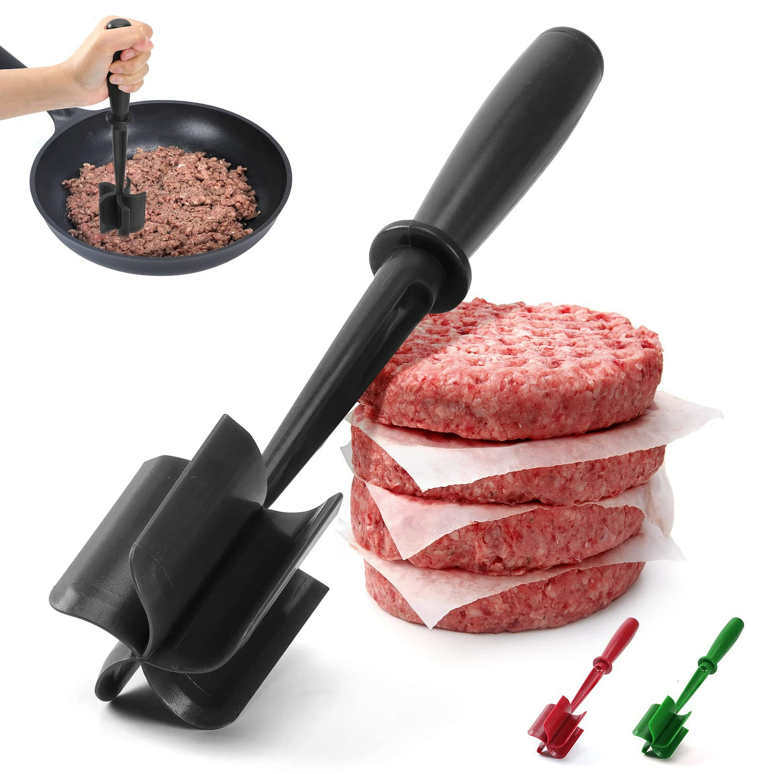 Premium Meat Chopper for Ground Beef Kitchen Tool 1 each