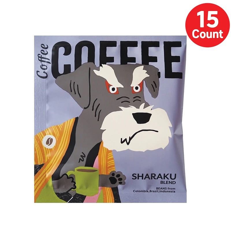 Art Museum Drip Coffee Syaraku Blend 15 Count 1 bunch