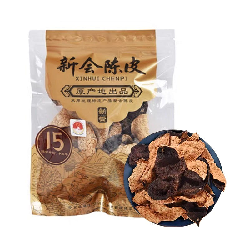 新薈 正宗15年新會陳皮 廣東老字號 泡水煲湯蒸魚 50 克