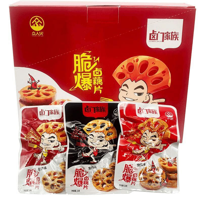 Lumen Family Spicy Lotus Root Slices26g*10bag 260 g