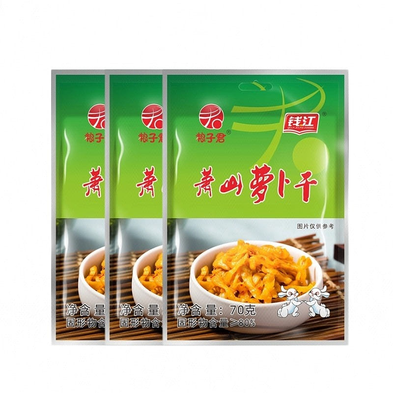 Qianjiang Xiaoshan Dried Radish (70g*3) 210 g