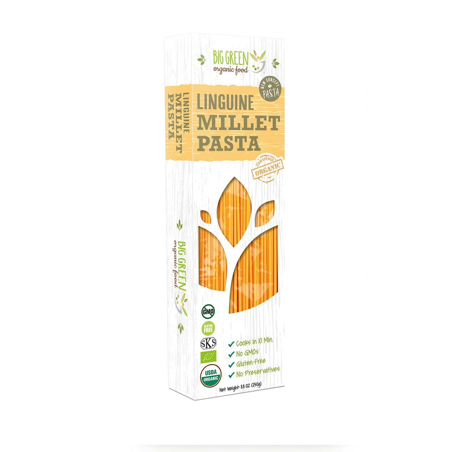 New Concept Organic Millet Linguine 8.8 온스