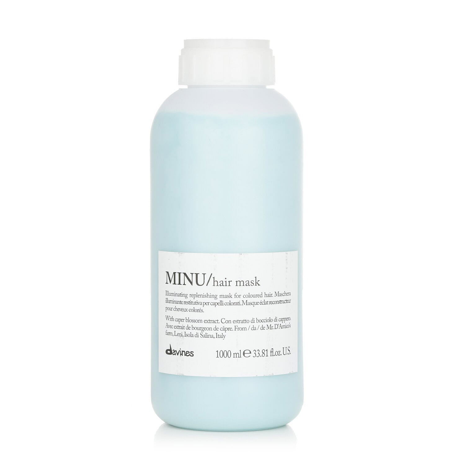 Davines Minu Illuminating Replenishing Mask (For Coloured Hair) 1000ml/33.8oz 1000 ml