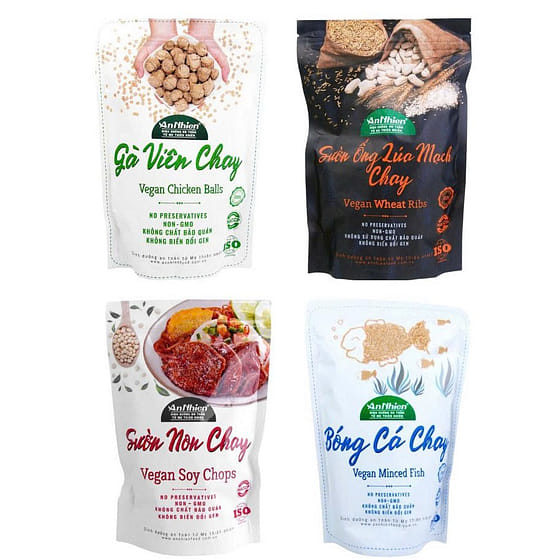 weee_tofuplantbased_An Nhien Vegan Combo Ribs Chicken Fish Wheat 4 count