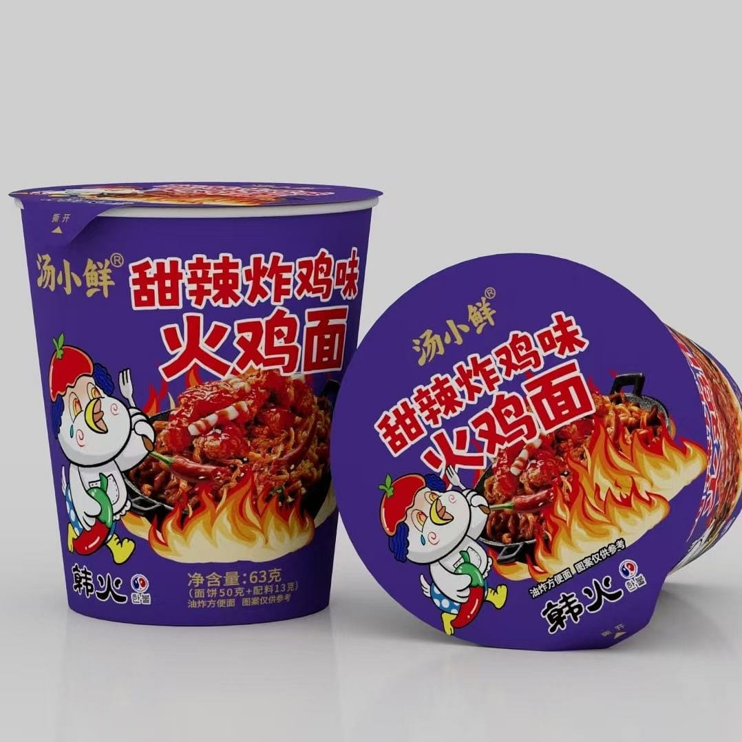 Sweet and spicy turkey noodles 63g * 3buckets 189 กรัม