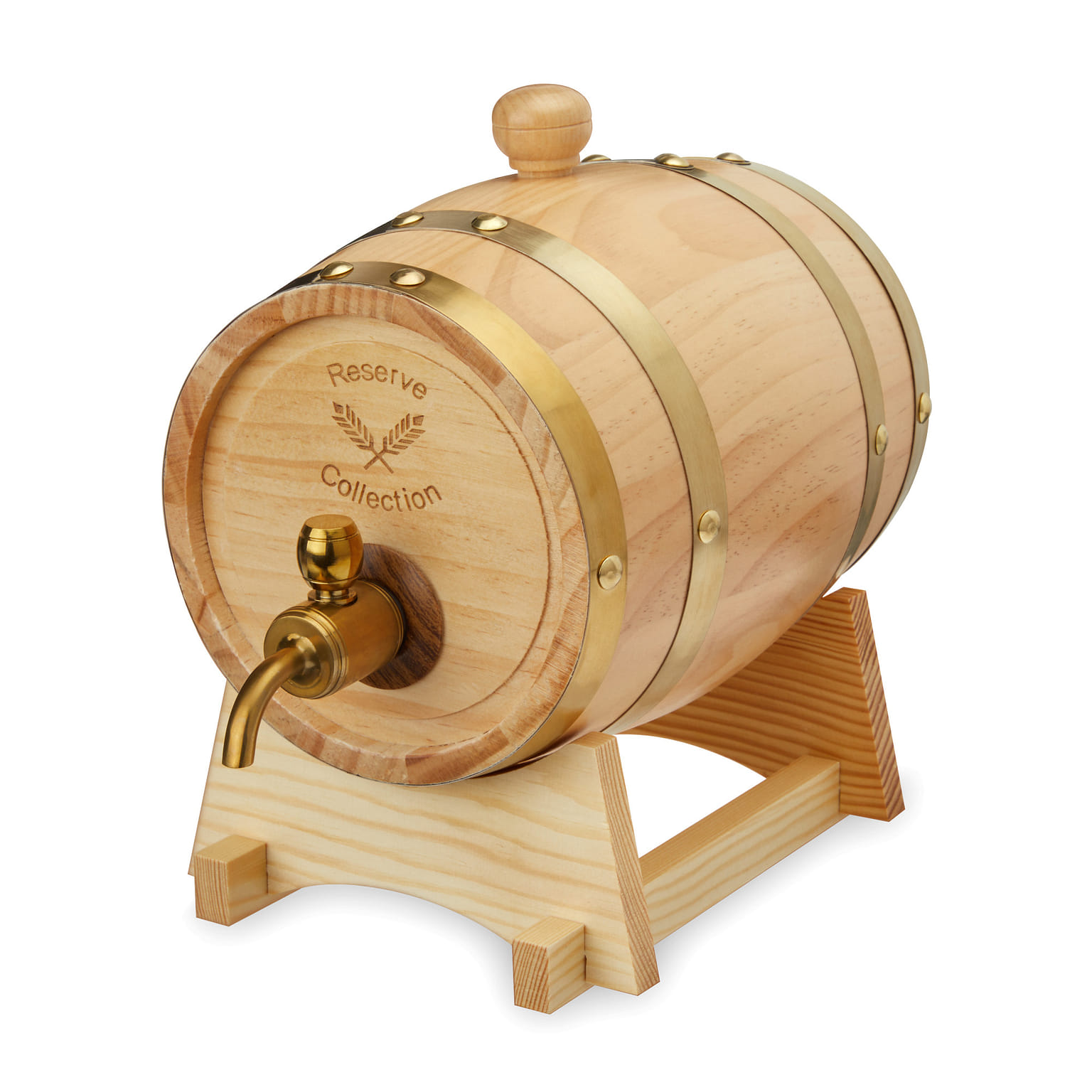 Whiskey Barrel Drink Dispenser by Foster & Rye™ 2 개