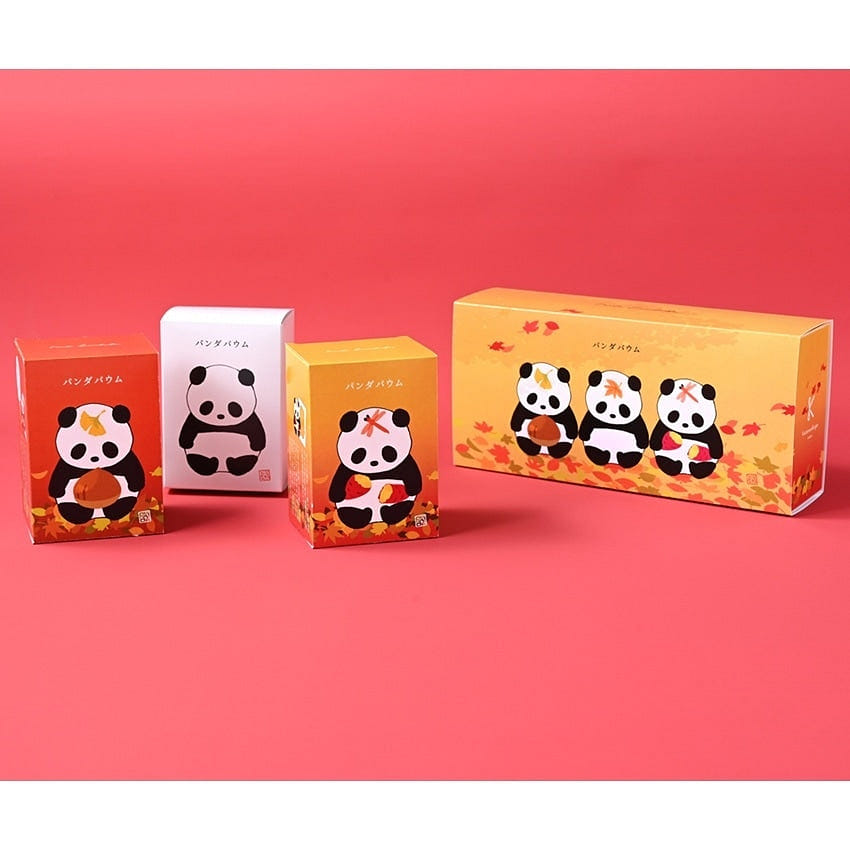 Katanukiya Autumn Harvest Panda Baumkuchen Set3Pcs 1 each