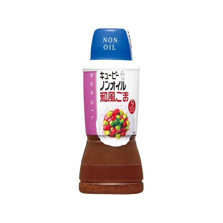 Kewpie Japanese Oil-Free Salad Dressing Sesame and Flavor 380 มิลลิลิตร