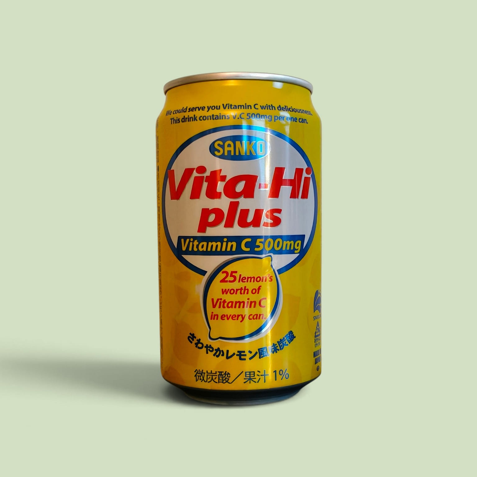 Sanko Vita-Hi Plus Vitamin C Drink - Japan 350 ml