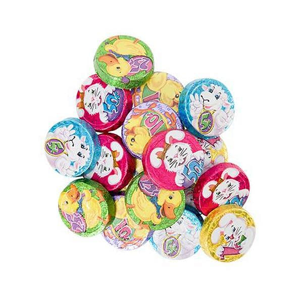 Palmer Easter Bunny Munny Choc Coins 4lb 1 each