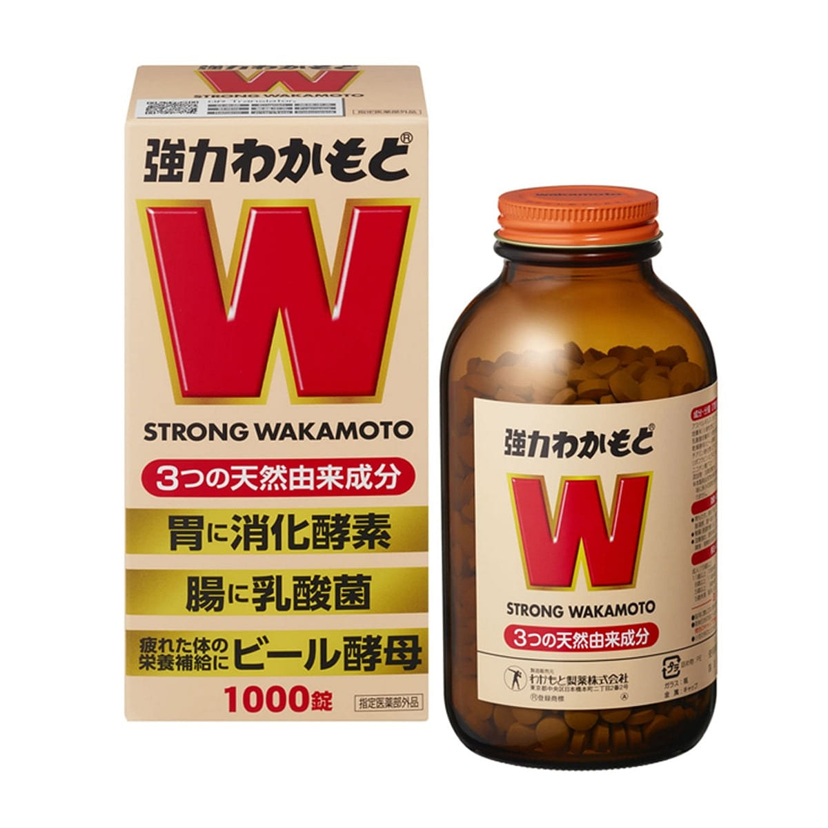 WAKAMOTO Enzyme Probiotic 1000 Tablets 1 병