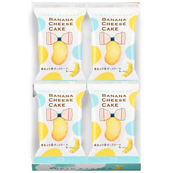 【日本直邮】东京香蕉 芝士蛋糕 4个装 1 盒