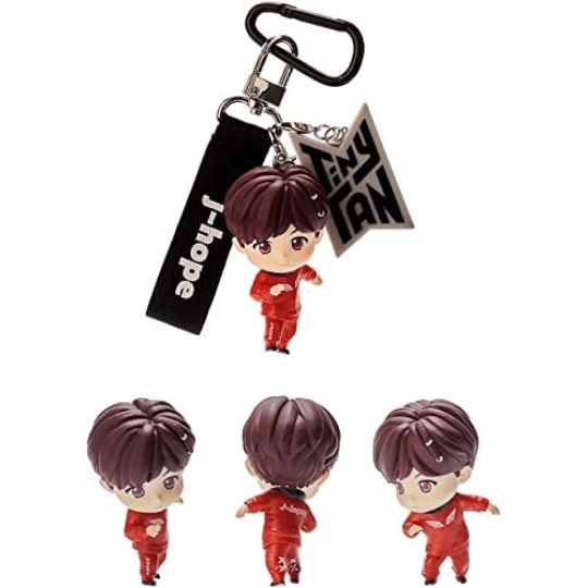BTS Tinytan Figures Keychain Keyring Kpop Merchandise Bag Accessory Official Authentic Figurines Jung Kook 0.5 파운드