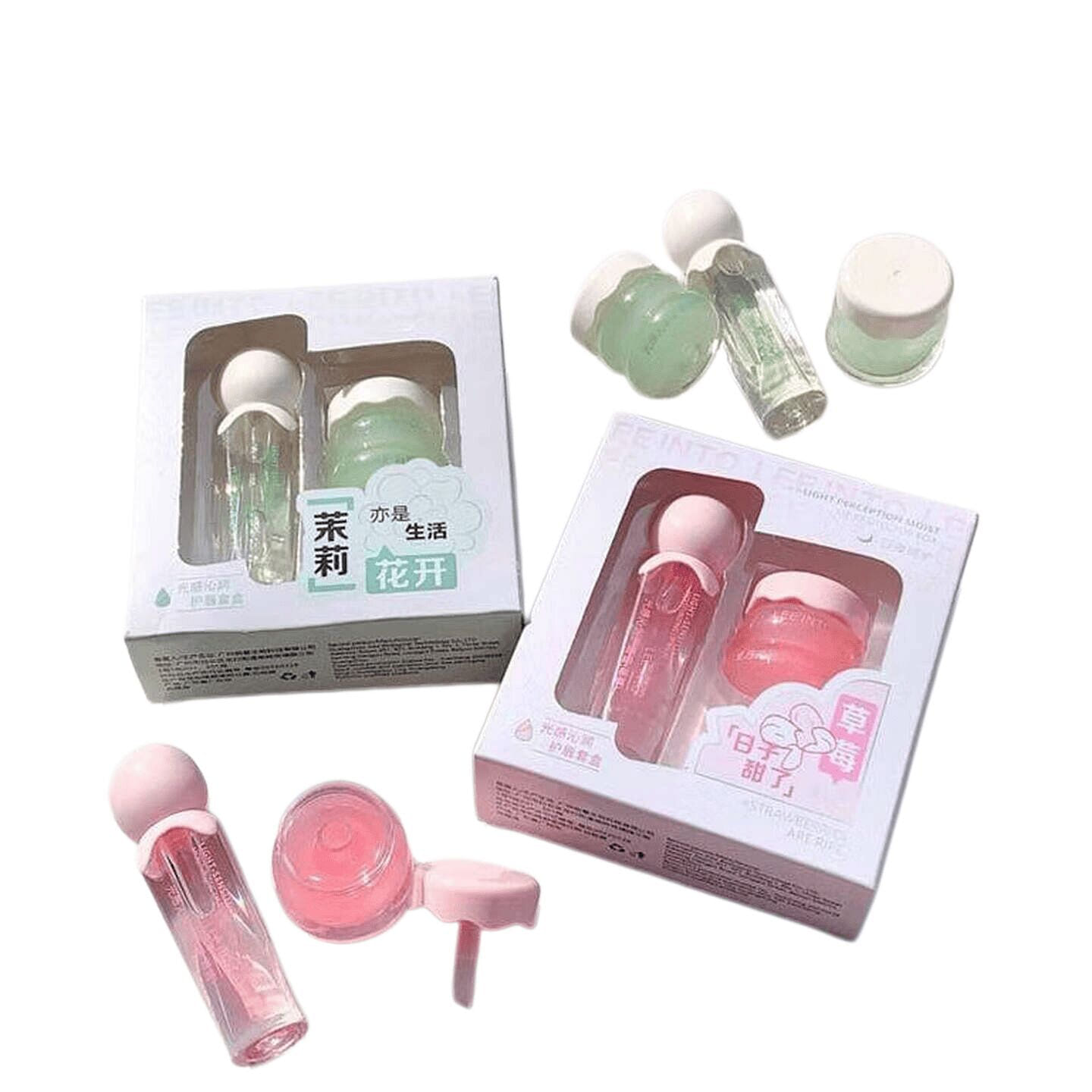Yunyi Day and Night Sleep Lip Mask Set Jasmine 30 g