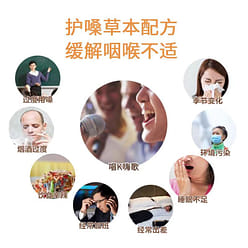 Man Yan Shu Ning Nice Throat candy Orange flavor 40g*1 box 40 g