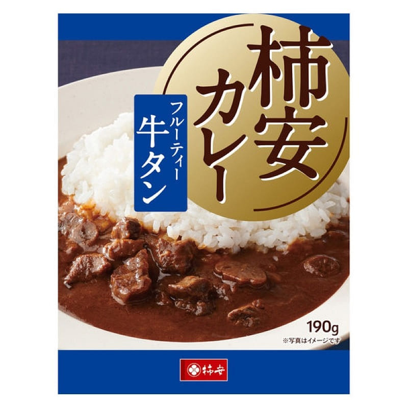 Kakiyasu Honpo Beef Tongue Curry 190g 1 케이스