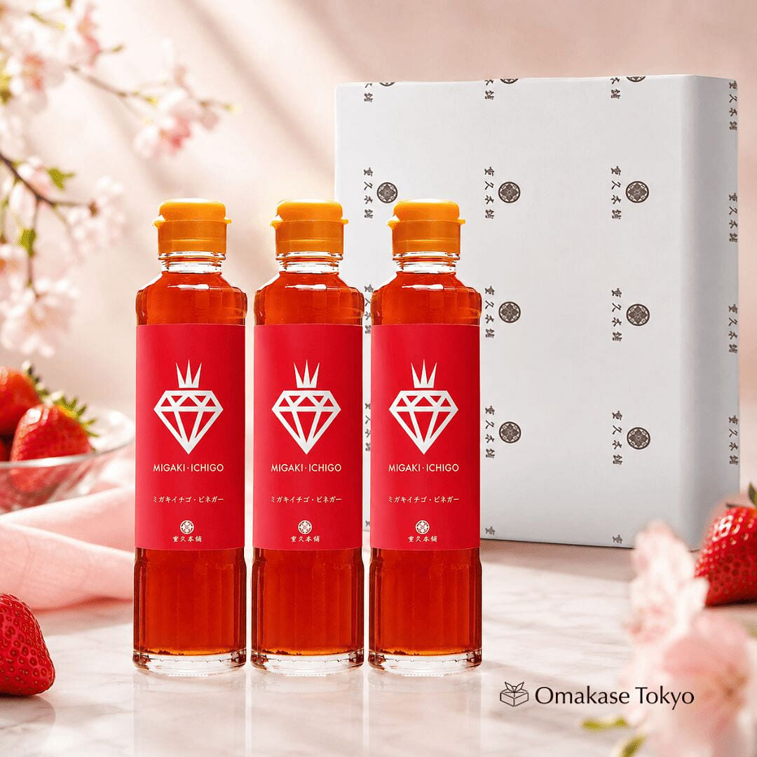 Shigehisa Honpo Polished Strawberry Vinegar SET 500 มิลลิลิตร