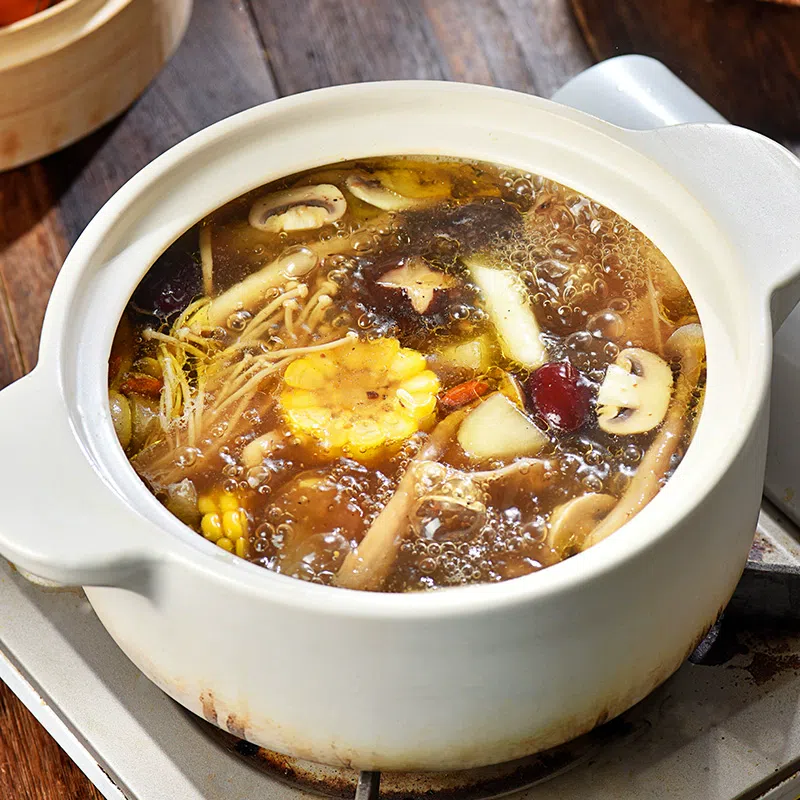 Mushroom soup hot pot base small package authentic Chongqing small piece base 50g*2 pieces 100 グラム