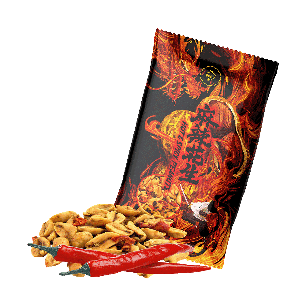 Hot & Spicy Peanuts 80 グラム