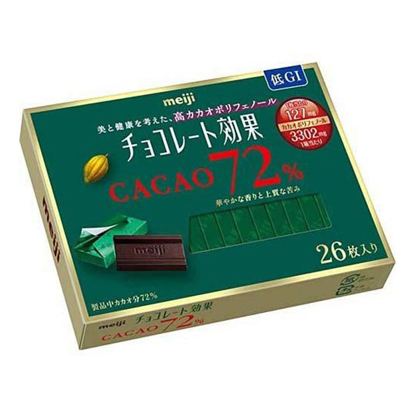 MEIJI Chocolate Cocoa Content 72% 26 pieces 1 개