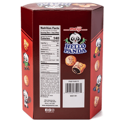 Meiji Hello Panda Cookies Chocolate Filling 9.1oz 1 each