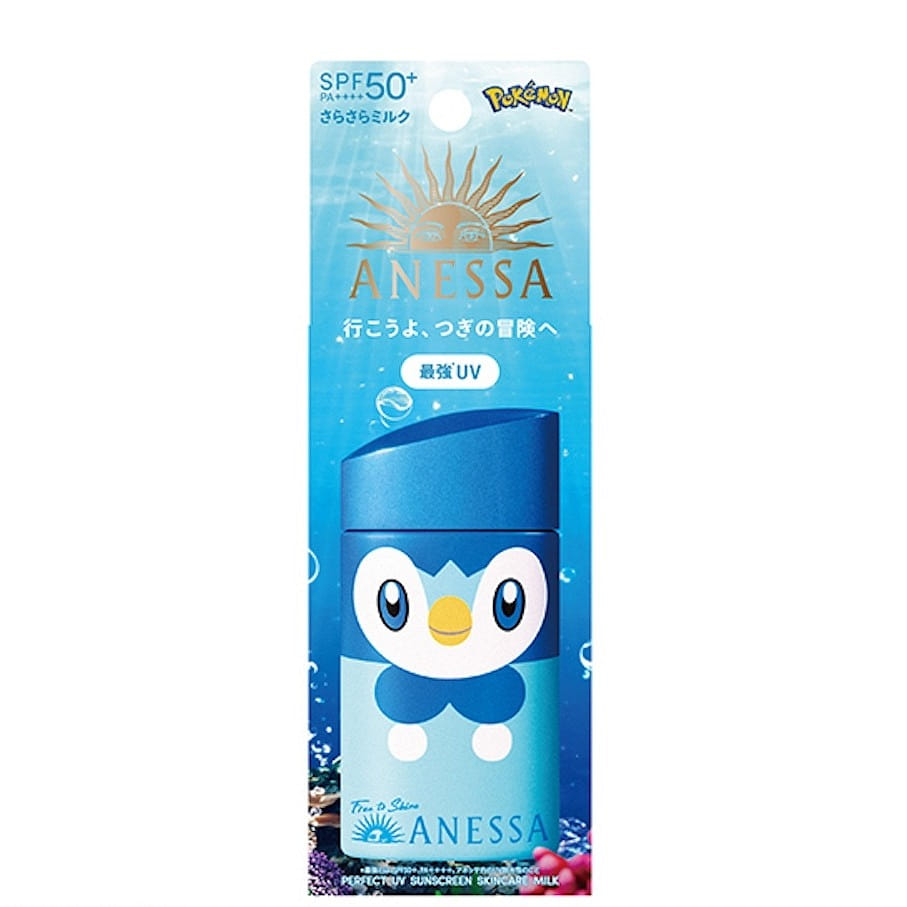 Pokemon Piplup Shiseido ANESSA UV Skincare Milk A 60 ml(ミリリットル)