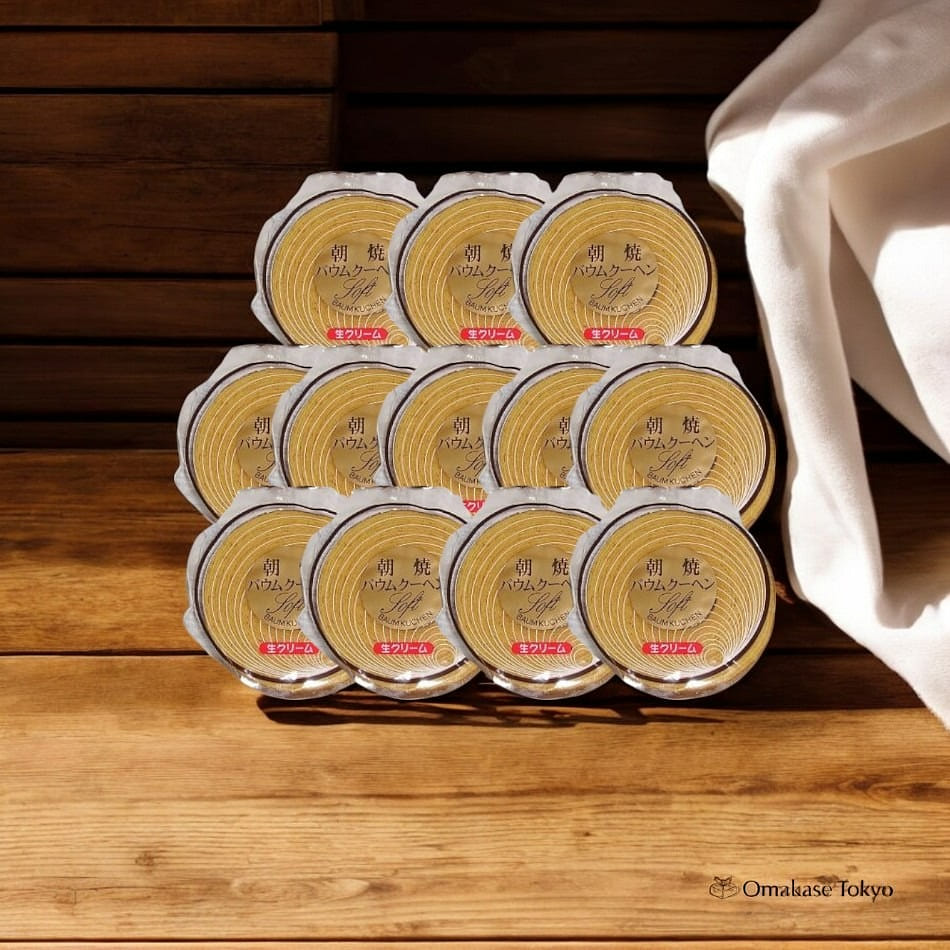 Kashihara Freshly Baked Baumkuchen Asayaki Vanilla 700 กรัม
