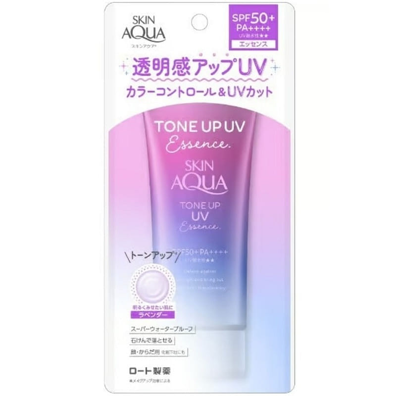Rohto Skin Aqua Tone Up UV Essence SPF 50+ PA++++ 80 g