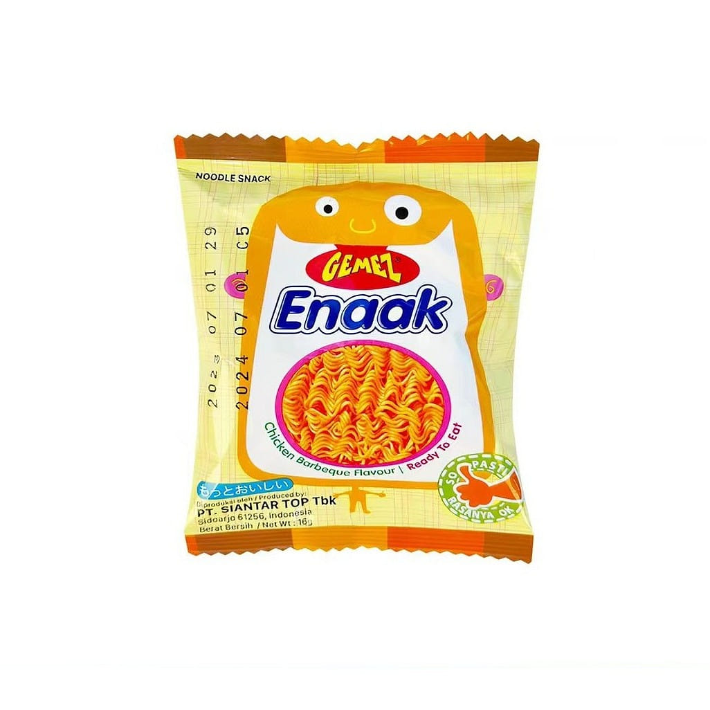 Chicken noodle barbecue flavor 16g 16 g