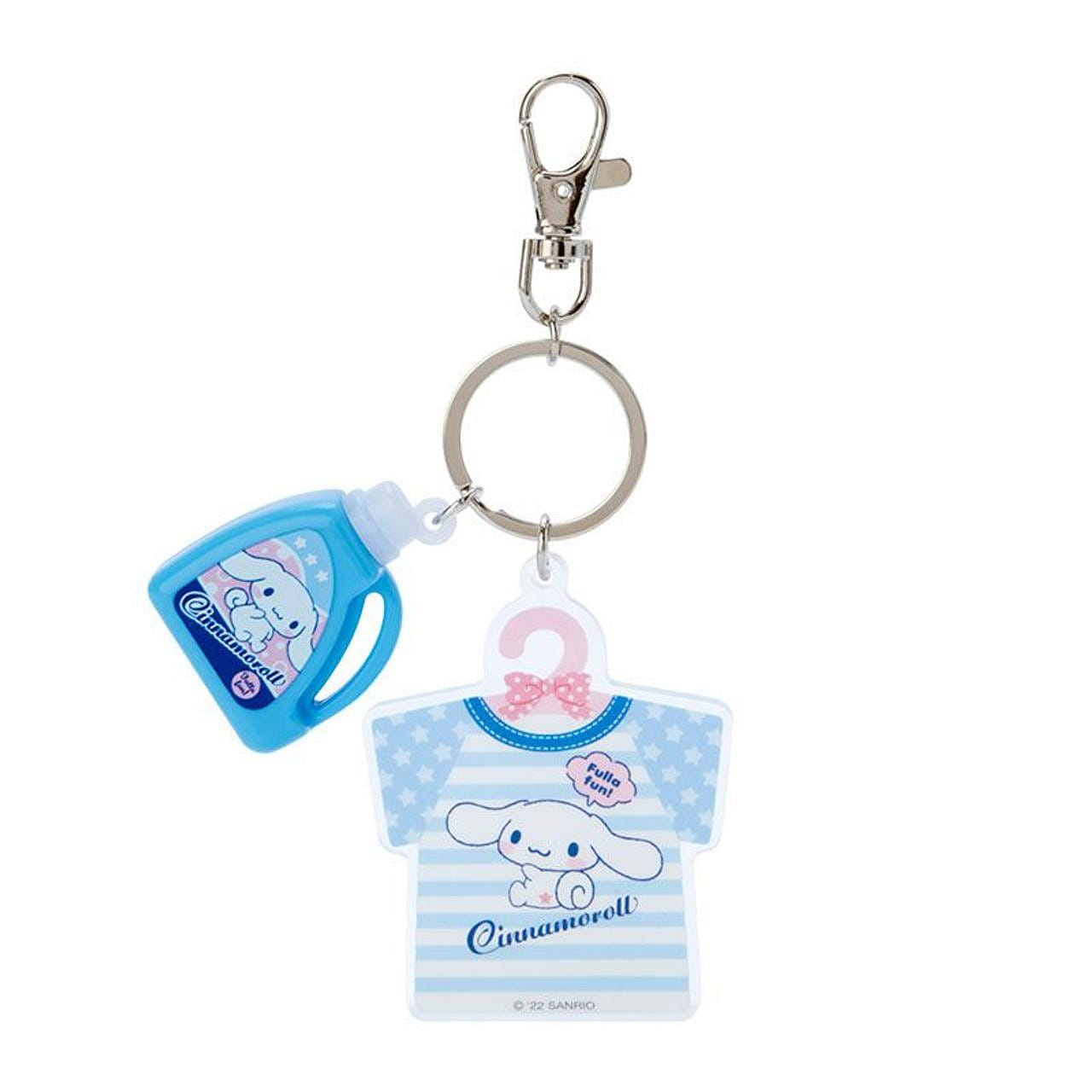 【Direct From Japan】Japan Sanrio Charm Keychain - Cinnamoroll(Sanrio Laundry Day) 1 개