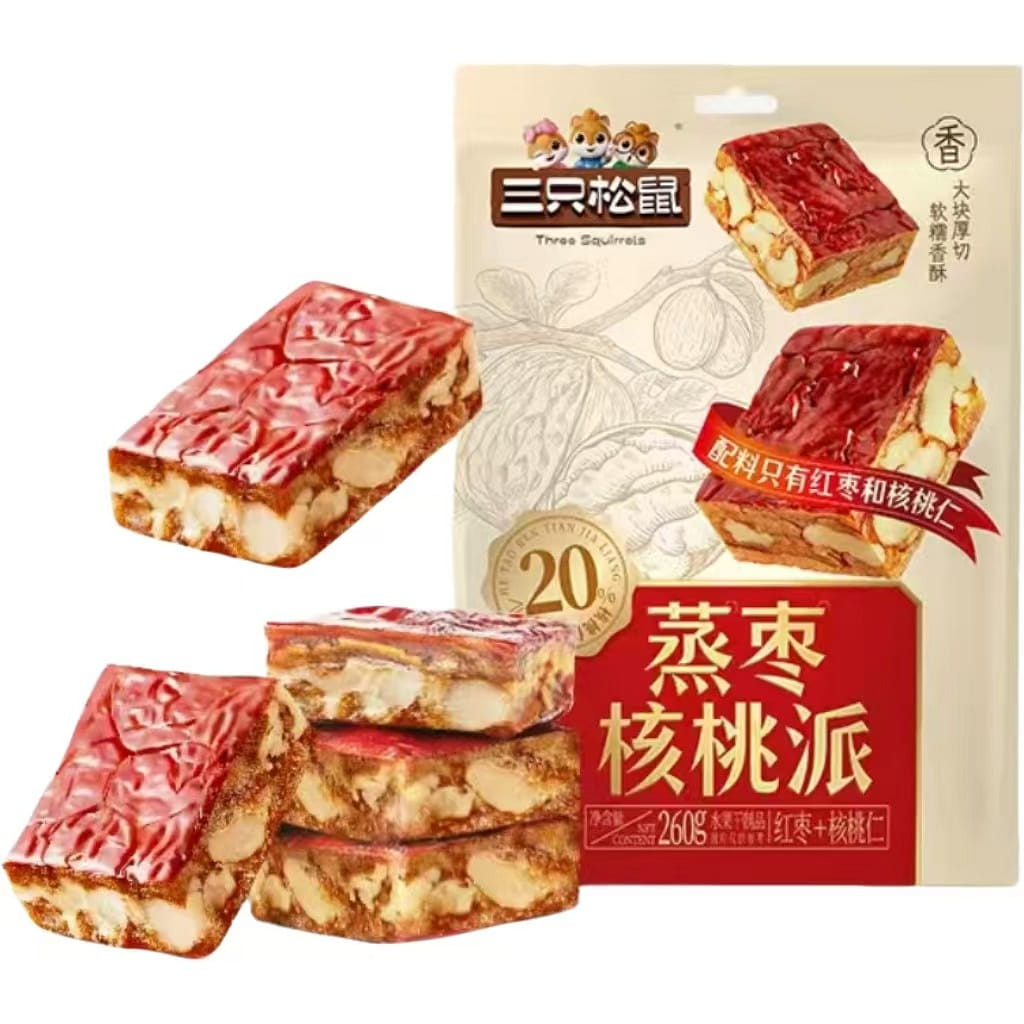 Steamed jujube walnut pie 260 g