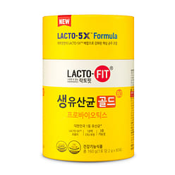 종근당건강 락토핏 생유산균 골드80 160 그램