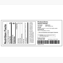 Xinhui Chenpi Tangerine Peel 10 Years Organic Tea Caffeine Free Sugar Free Soup 50 g