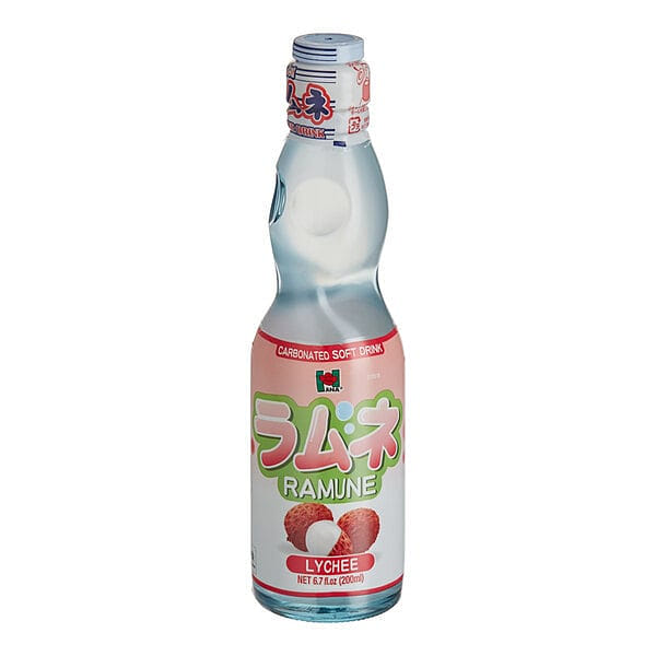 Hana Ramune Lychee Soda 6.7oz 1 bottle 1 개