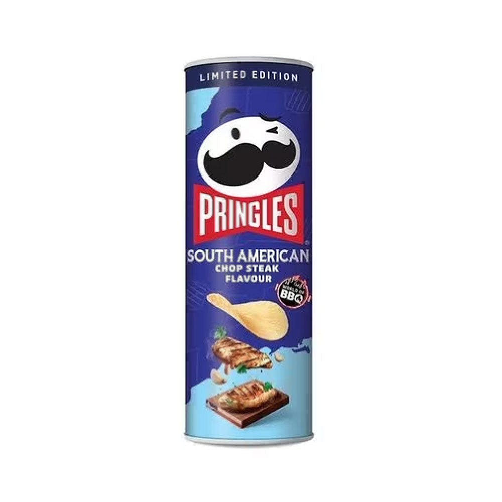 Pringles South American Chop Steak Flavour 100g 1 each
