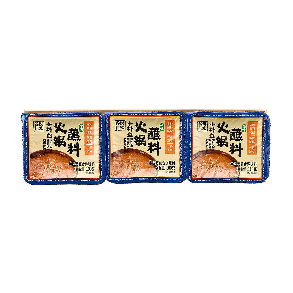 谷悅仁家 小料臺火鍋蘸料（原味）100g*3 300 克