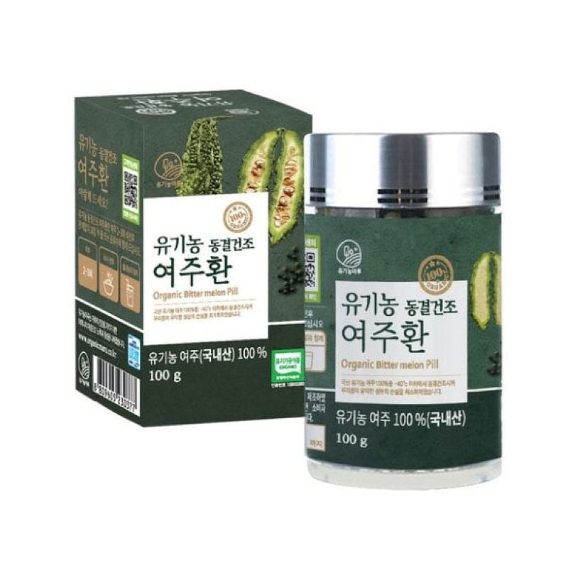 유기농마루 유기농 동결건조 여주환 100g 100 그램