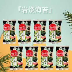 2 packs of 16g Nong Heng Rock braised Korean seaweed 32 g