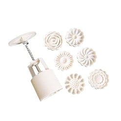 Mid-Autumn Festival DIY Hand-Pressure Moon Cake Mould, 50g Moon Cake Mold Set 50 g