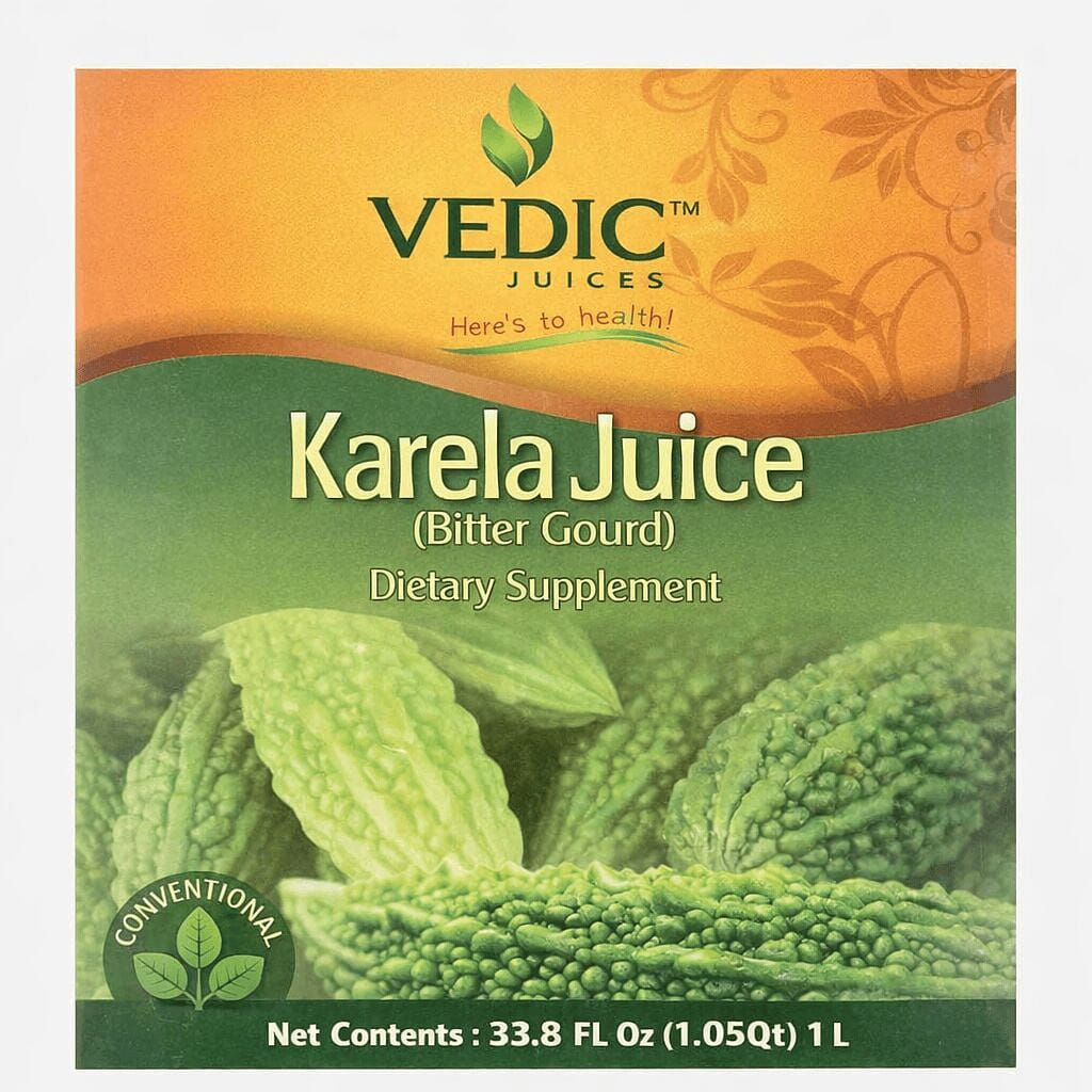 Vedic Juice Bitter Gourd(Karela) Juice | 33.8 floz 33.8 oz