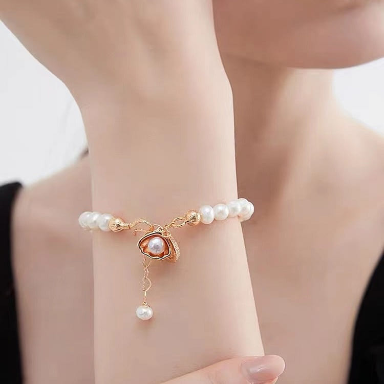 [MCK] Pearl bracelet , Luxury Niche , Sophisticated , High-end , Fashionable 1 개입