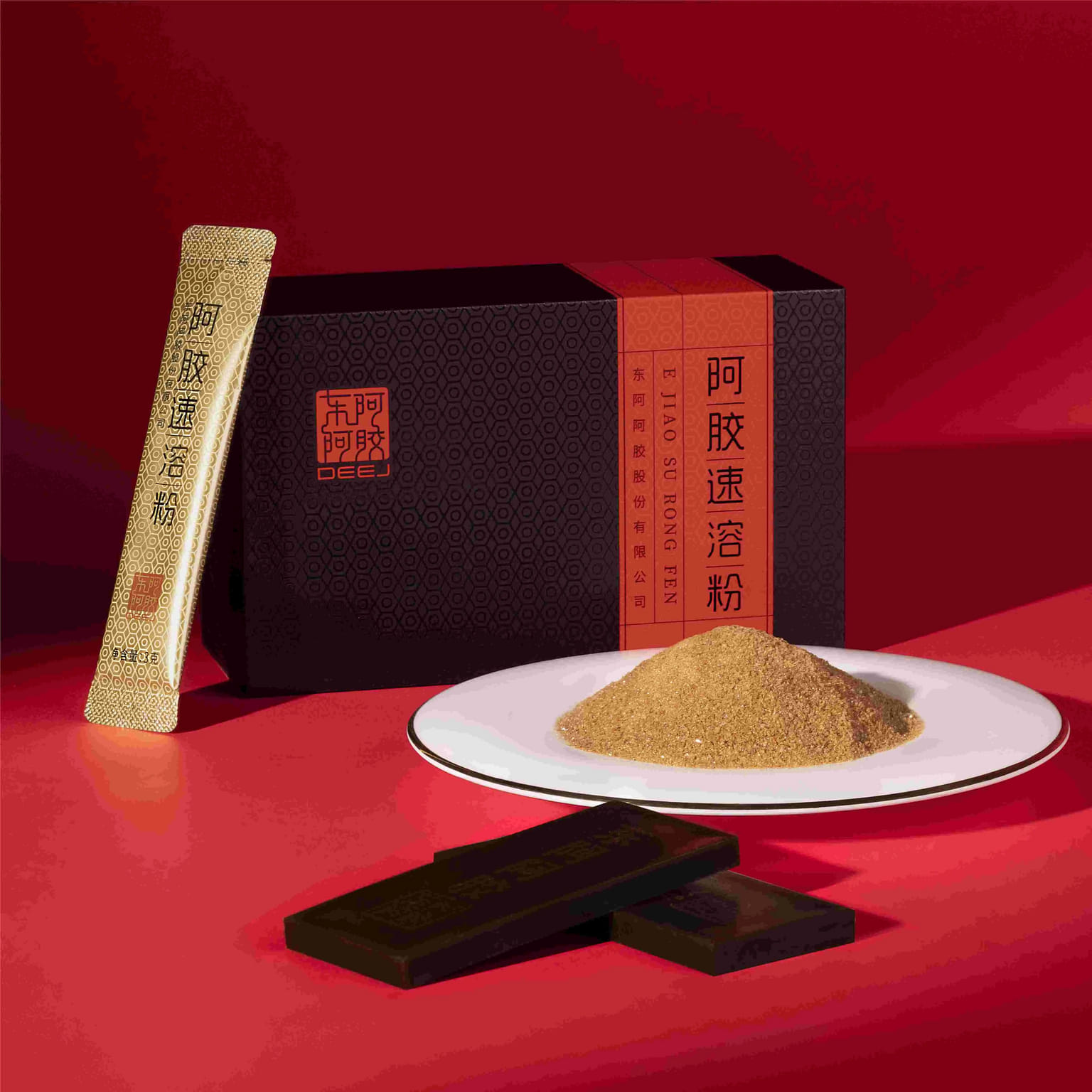 Dong'a Colla Corii Asini Powder Colla Corii Asini Instant Powder 3g*14bag 1 케이스